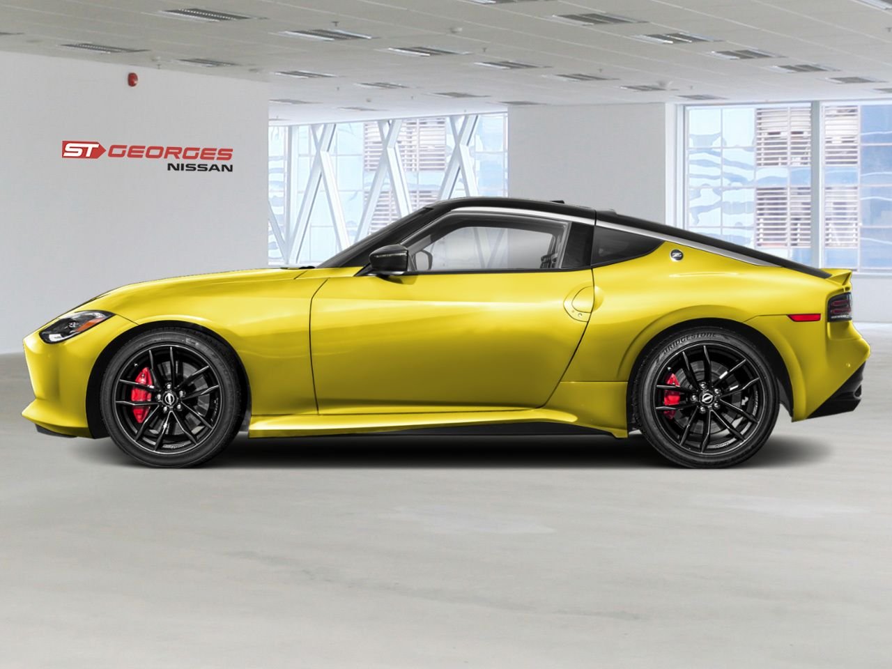 2023 NISSAN Z Ikazuchi Yellow/Super Black Saint-Georges - photo #1