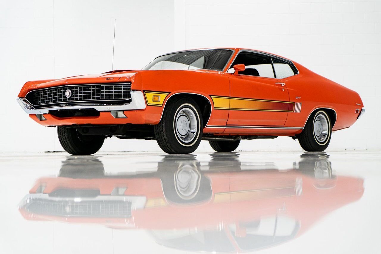 Ford Torino PRIX EN USD | GT Survivor. 33,462 original miles 429cu.in. 1970 Orange Montréal - photo #38