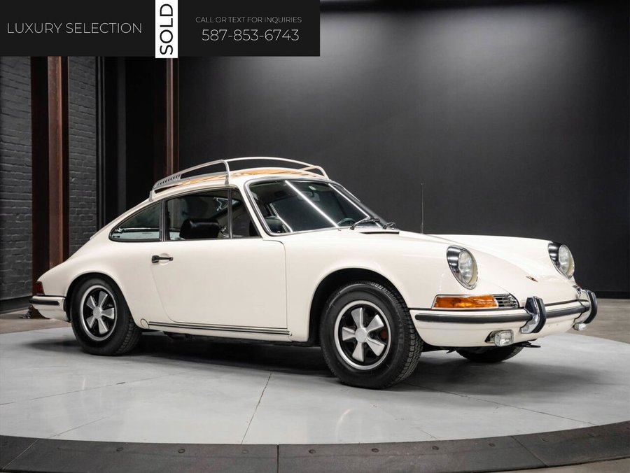 1969 Porsche 911 T 1969 White