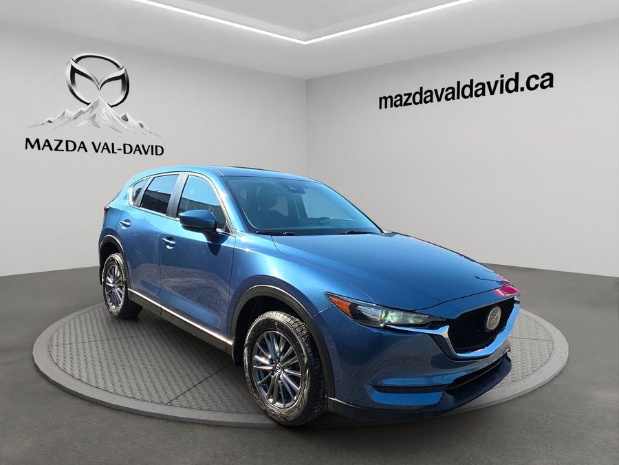 Mazda CX-5 GS TI BA, bluetooth, Volant chauffant, commande audio au volant 2021 Bleu