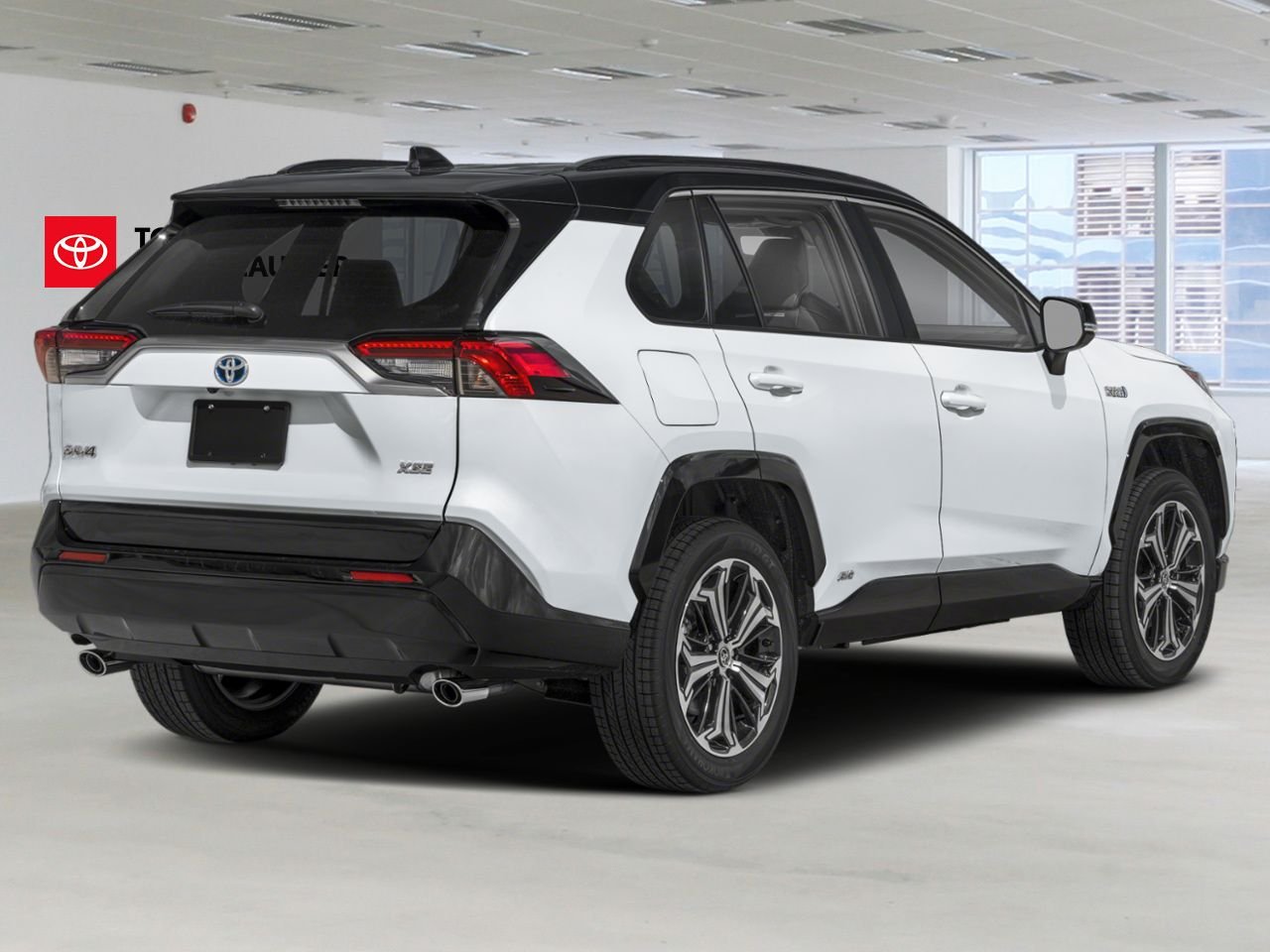 2025 Toyota RAV4 Plug-In Hybrid Wind Chill Pearl w/Black Roof Mont-Laurier - photo #1