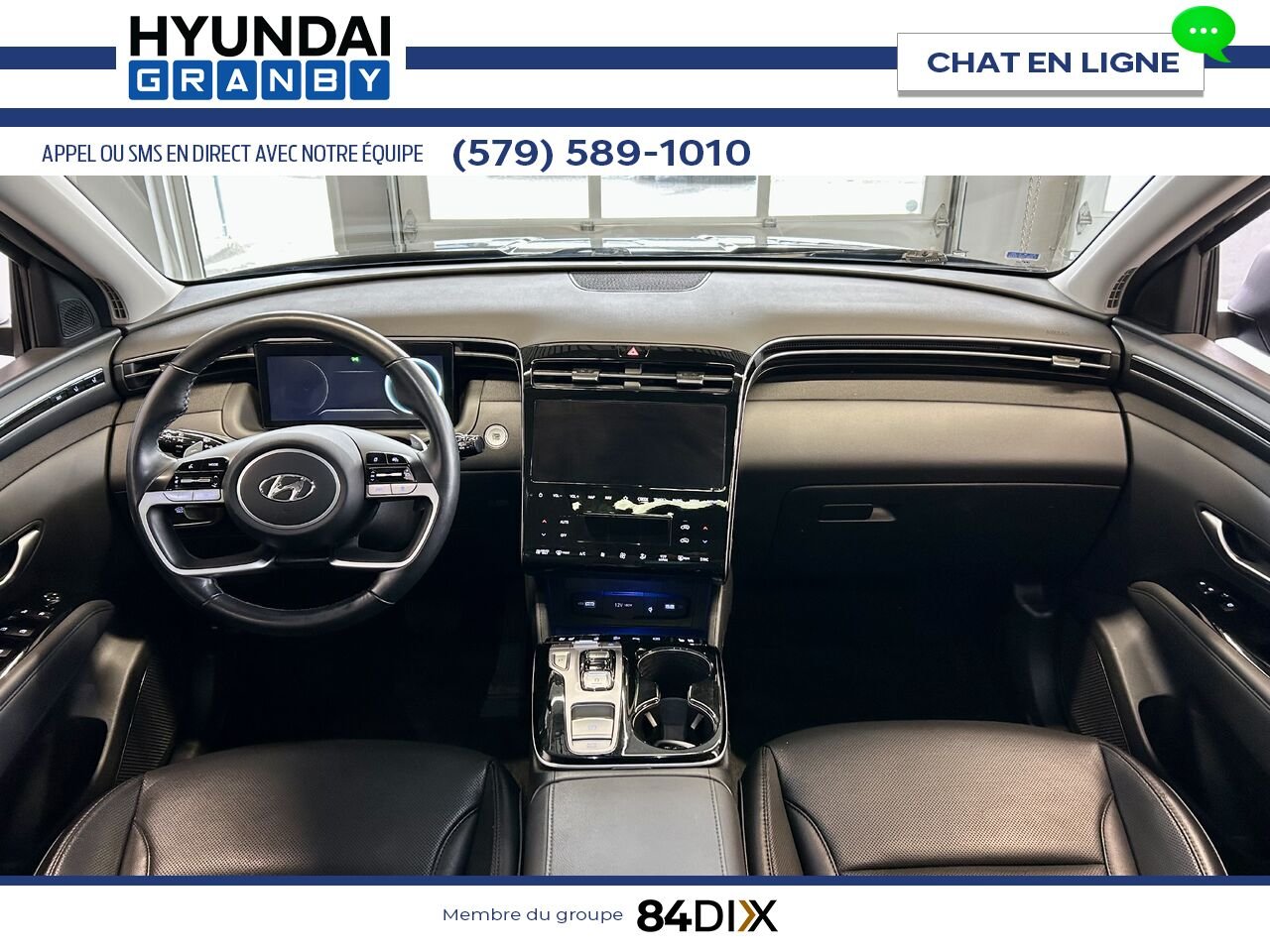 Hyundai Tucson hybride rechargeable 2024 Bleu Granby - photo #14