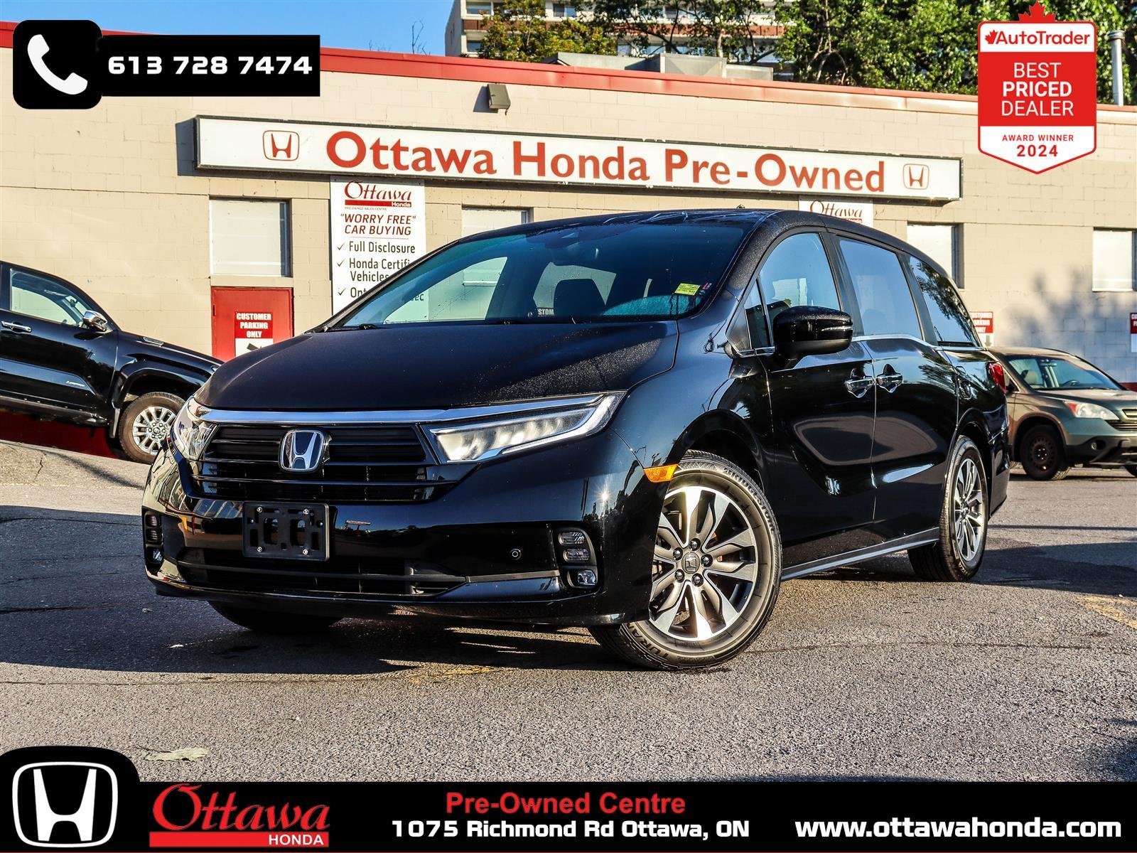 Honda Odyssey EX-L 2023 Black Ottawa & Gatineau - photo #0