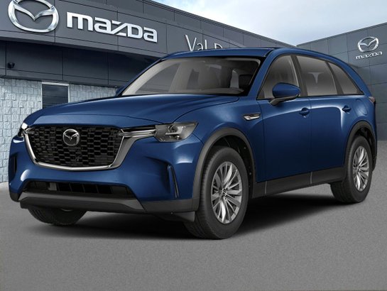 2026 Mazda CX-90 PHEV GS TI, COMMANDE AUDIO AU VOLANT, VOLANT CHAUFFANT Deep Crystal Blue Mica