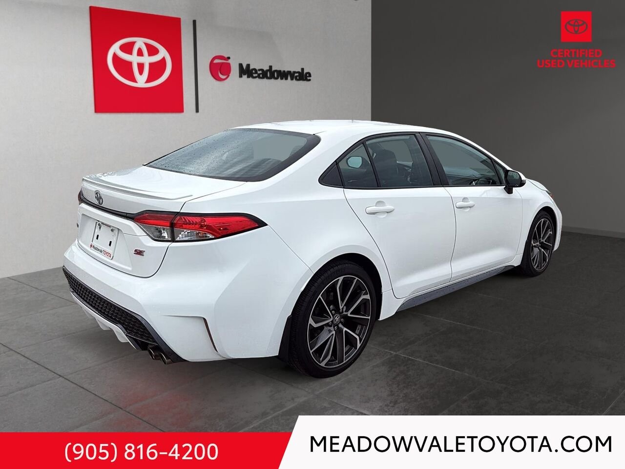 2020 Toyota Corolla Clean CarFax, Power Sunroof, Back Up Camera, Bluetooth White Mississauga - photo #3