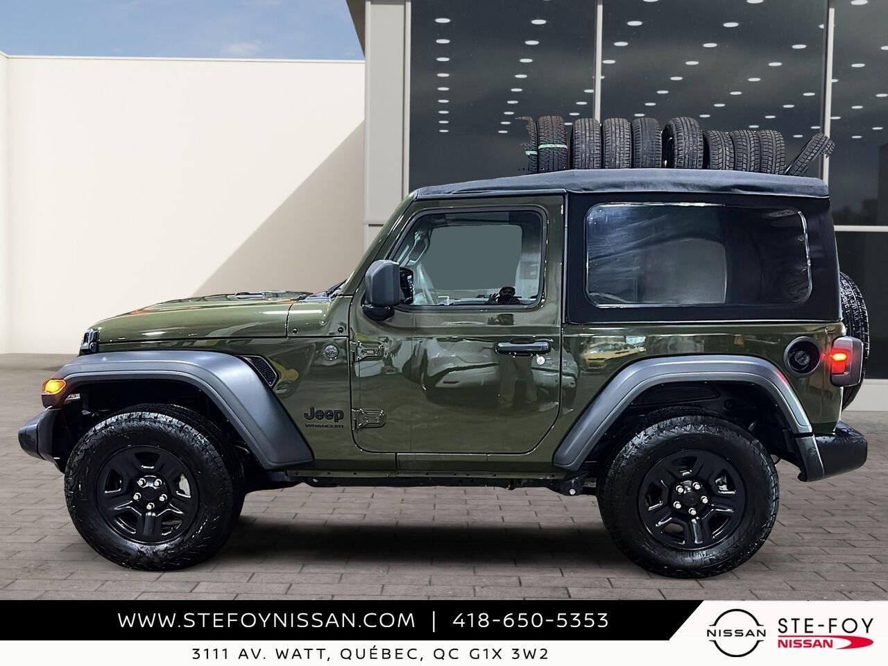 Jeep Wrangler SPORT 2024 Vert Ste-Foy - photo #4