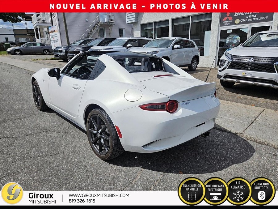 MAZDA MX-5 GS CONVERTIBLE TOIT RIGIDE 2017 Blanc