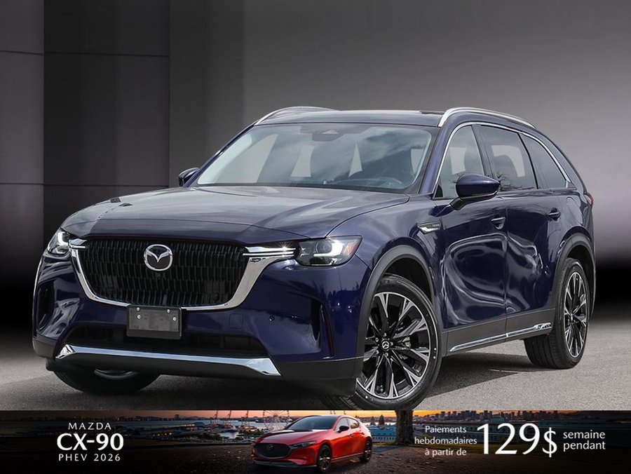 2026 Mazda CX-90 PHEV 2026 Deep Crystal Blue Mica