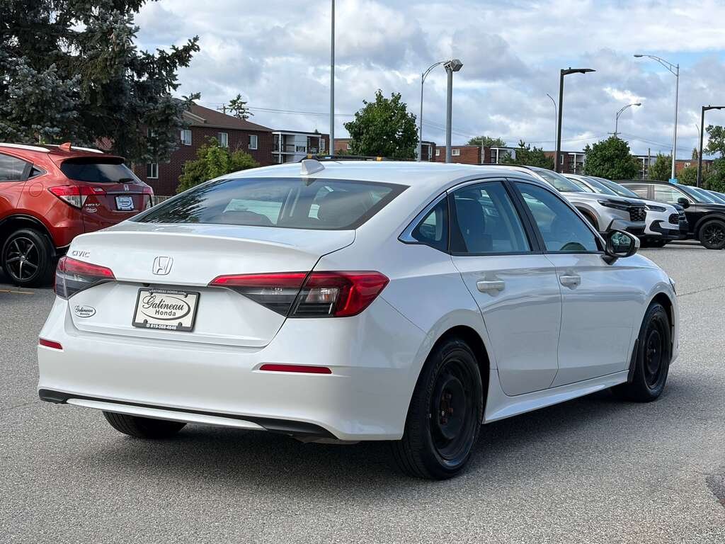 Honda Civic Sedan LX CVT 2022 Blanc Gatineau - photo #5