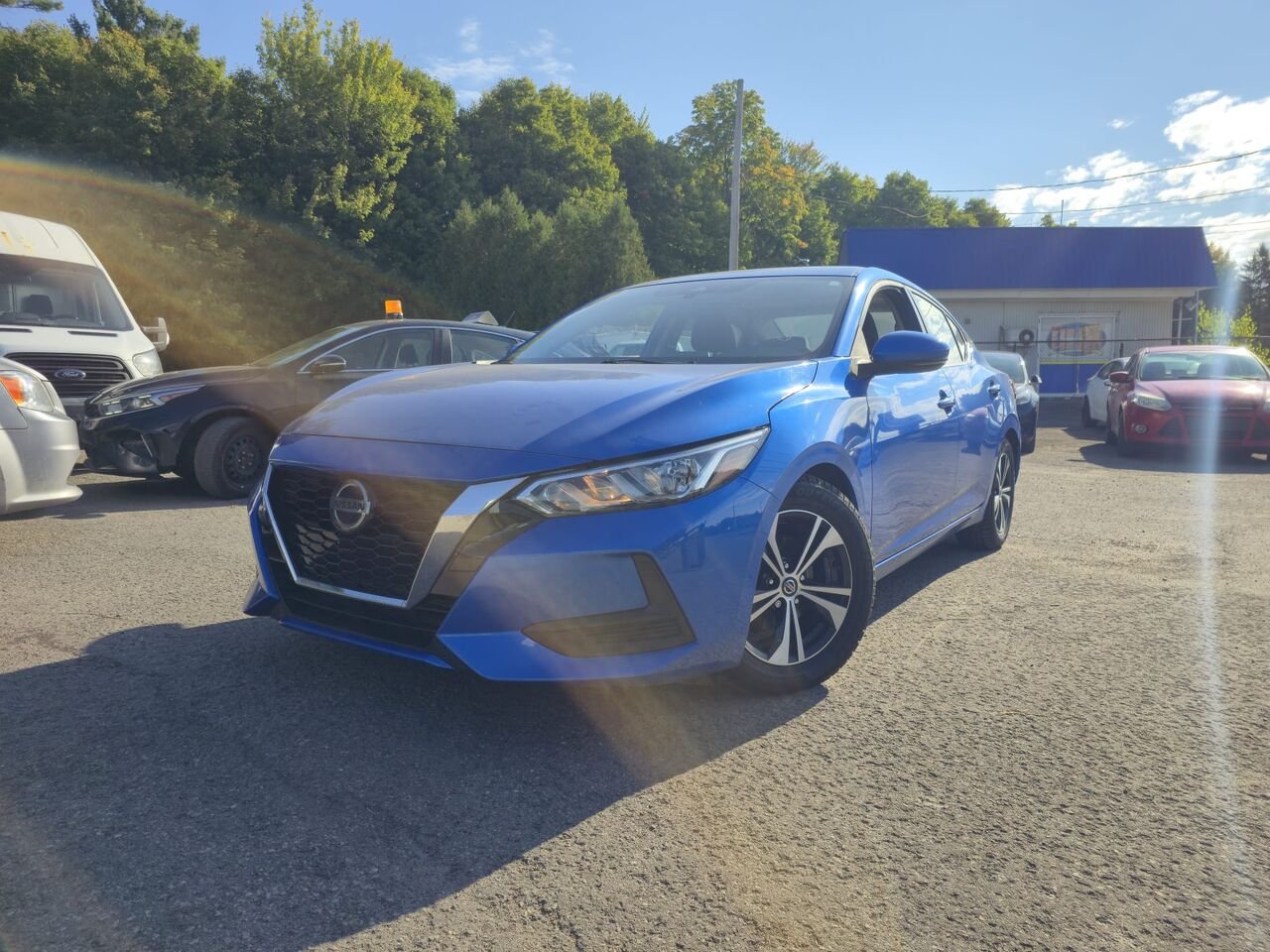 Nissan Sentra 2020 Bleu Longueuil, - photo #0