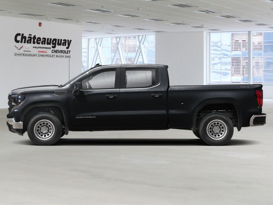 GMC Sierra 1500 Pro cabine multiplace 4RM 147 po 2026 Noir onyx