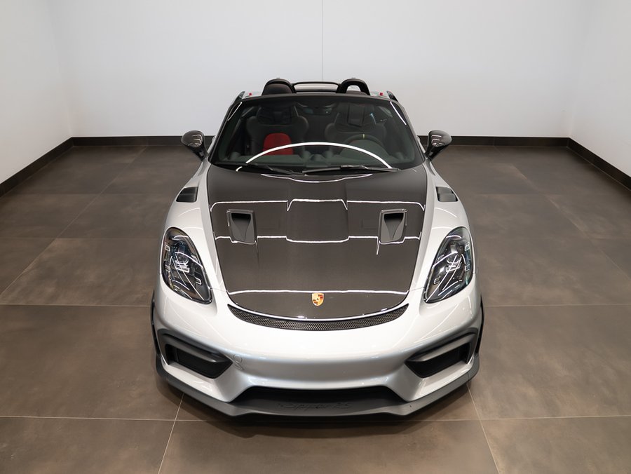 2024 Porsche 718 Spyder 2024 Silver