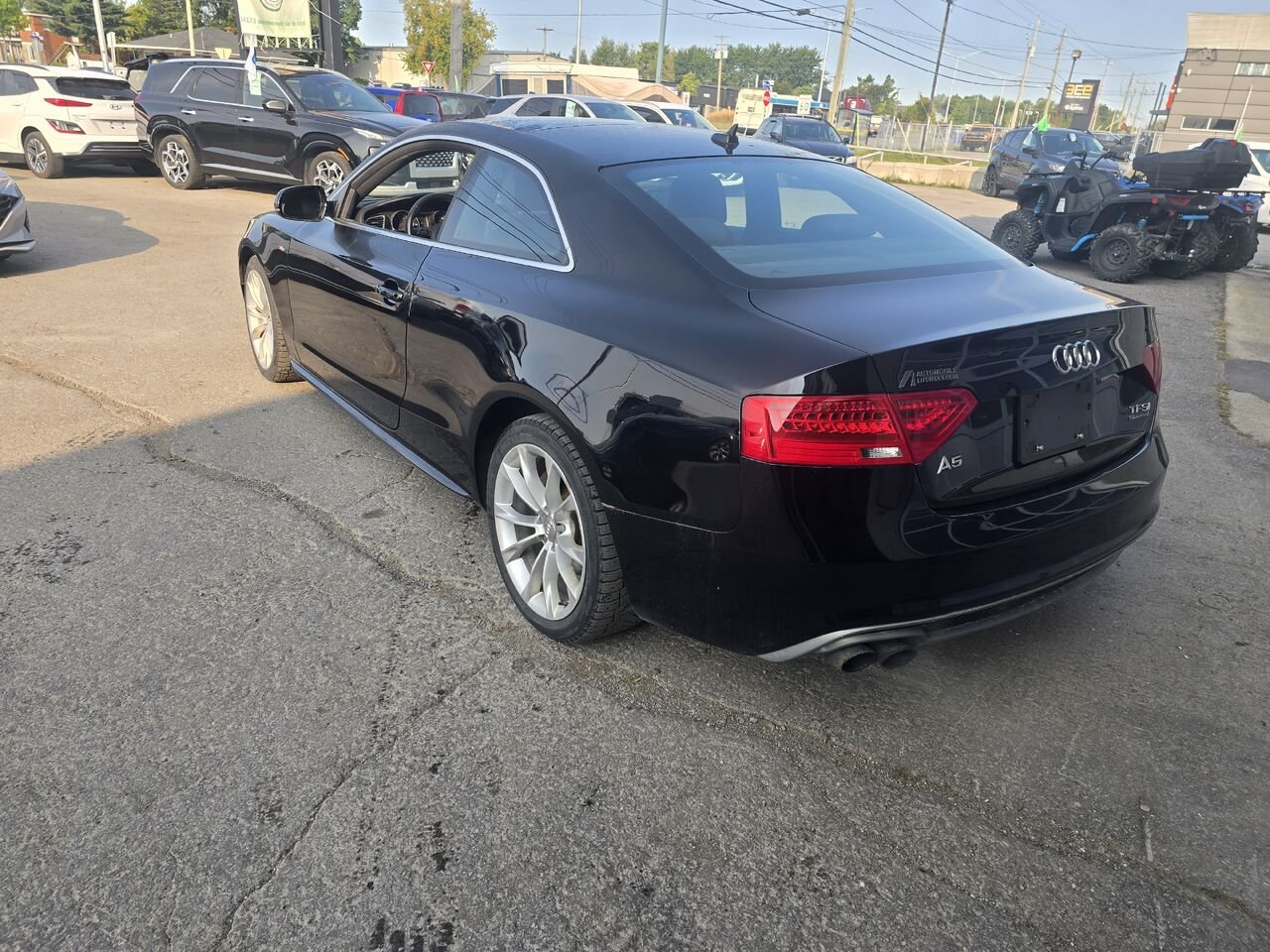 Audi A5 2016 Noir Longueuil, - photo #3