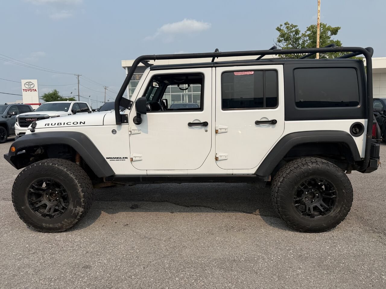 2016 JEEP WRANGLER UNLIMTED RUBICON Modèle Rubicon 4 portes traction intégrale White Gatineau - photo #7