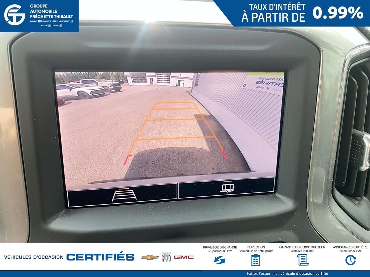 CHEVROLET SILVERADO Custom Trail Boss cabine multiplace 4RM 157 po 2025 Gris Montmagny - photo #15