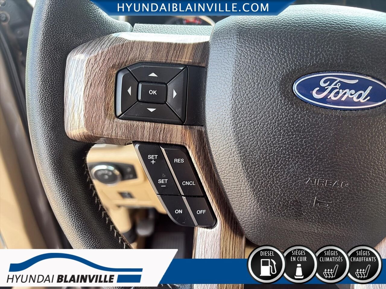 2019 Ford Super Duty F-350 à roues arrière jumelées Brown Blainville - photo #16