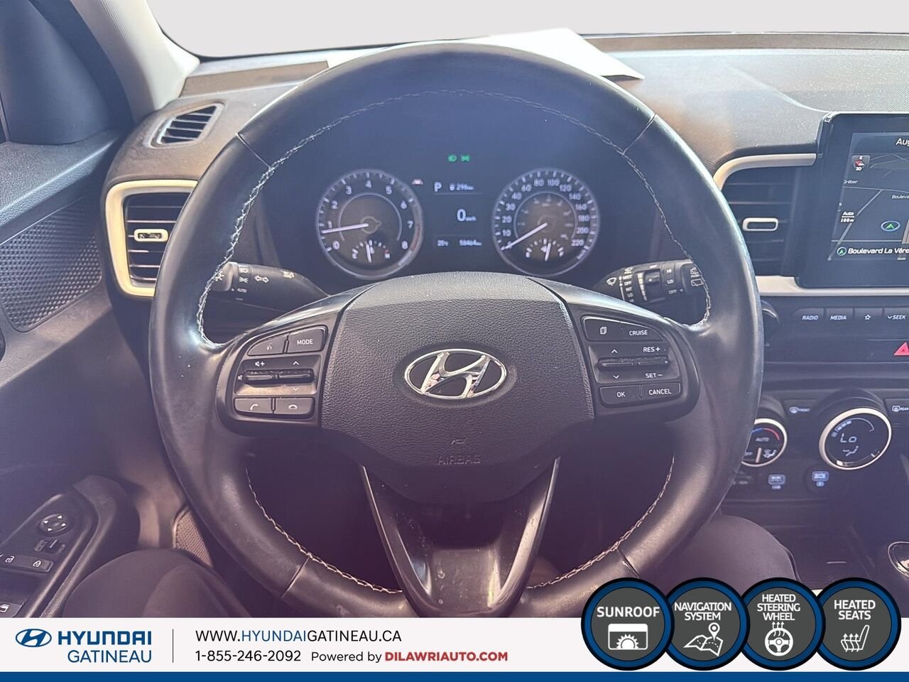 Hyundai Venue 2020 Rouge Gatineau - photo #9