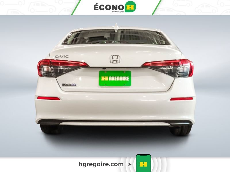 2022 Honda Civic White Laval - photo #6