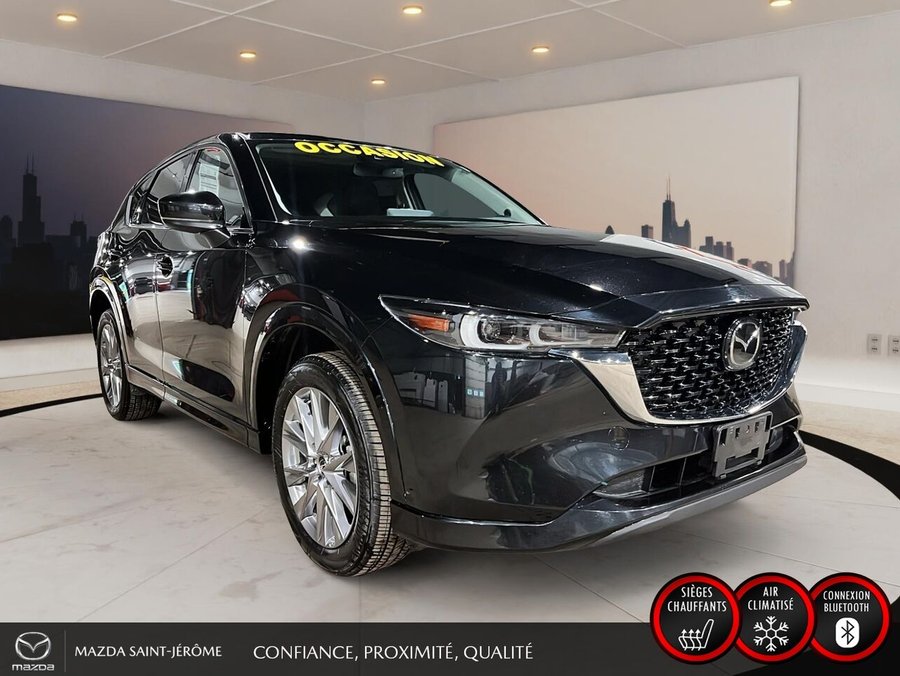 Mazda CX-5 GT | TOIT OUVRANT | CUIR | AWD | 2025 Noir