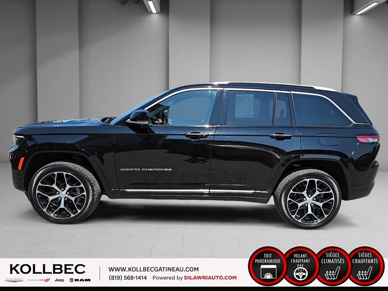 2023 JEEP GRAND CHEROKEE Summit Reserve 4x4 Black Ottawa & Gatineau - photo #18