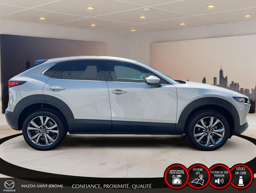 Mazda CX-30 GT | TOIT OUVRANT | CUIR | AWD | 2024 Gris