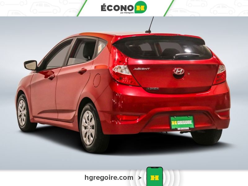 2016 Hyundai Accent Red Blainville - photo #5