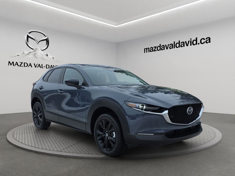 Mazda CX-30 GT, awd, toit ouvrant, Écran 360 degré, Navigation, chargeur sans fil pour cellulaire 2026 Gris aéro métallisé