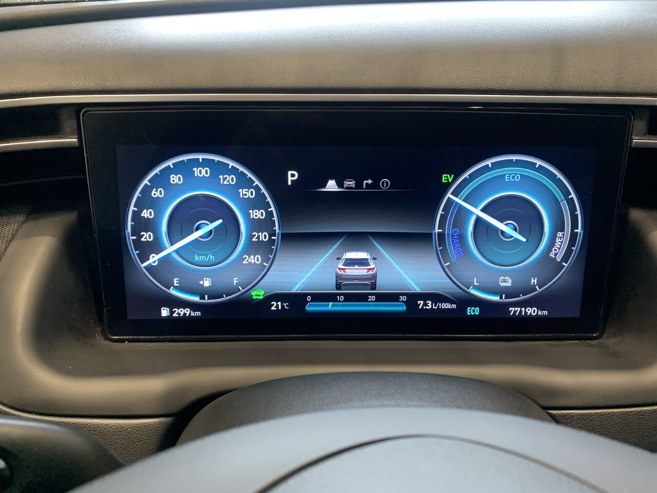 Hyundai Tucson hybride TUCSON LUXURY 2023 Gris Châteauguay - photo #22