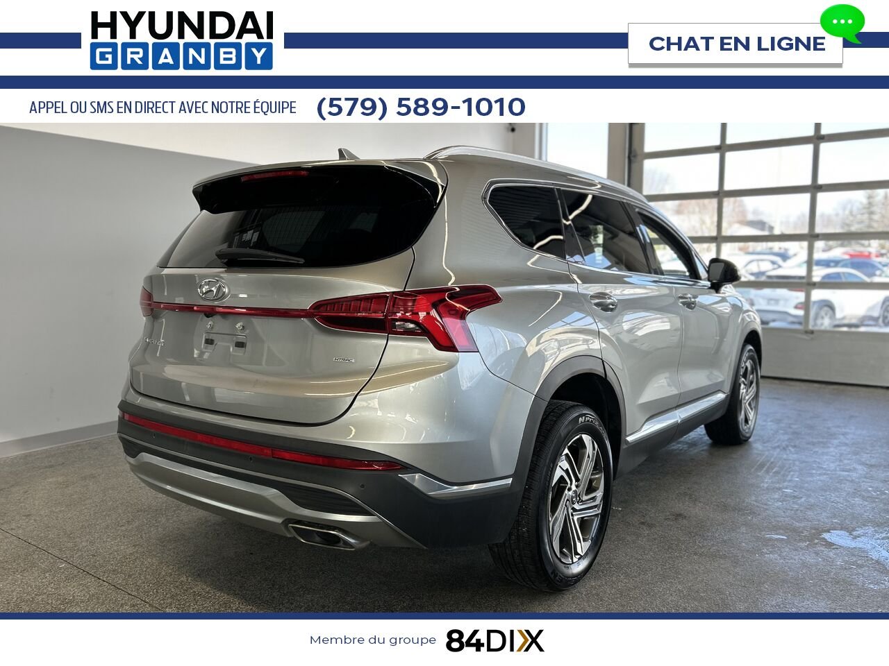 2022 Hyundai Santa Fe Silver Granby - photo #6
