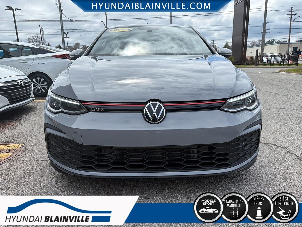 2023 Volkswagen Golf GTI Grey Blainville - photo #1