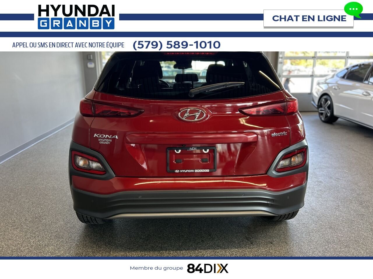2021 Hyundai Kona Electric Red Granby - photo #4