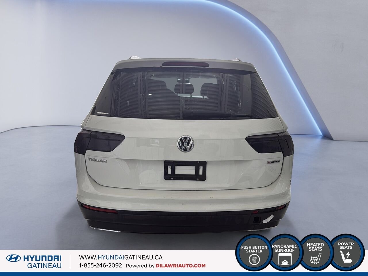 2020 Volkswagen Tiguan Comfortline 4MOTION White Ottawa & Gatineau - photo #2