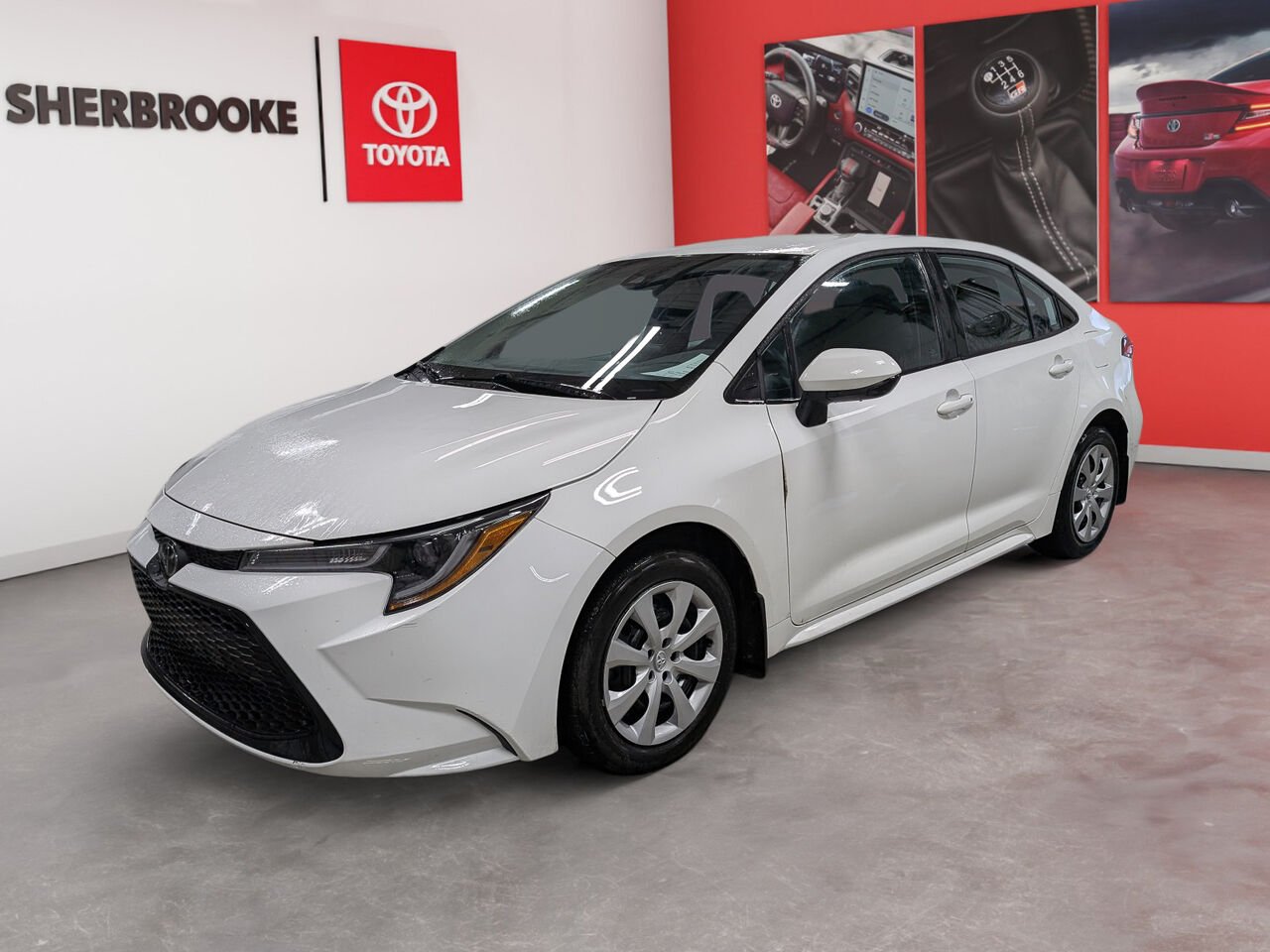 2022 Toyota Corolla 5YFBPMBE6NP352615 White Sherbrooke - photo #0
