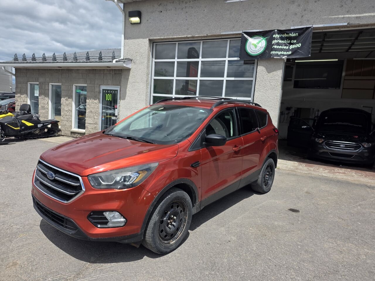 2019 Ford Escape Orange  - photo #1