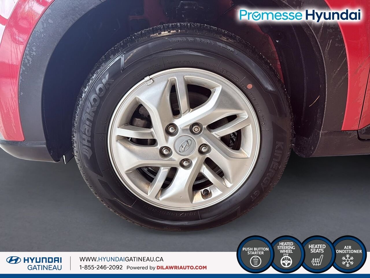 Hyundai Venue Preferred IVT*** sieges chauffants, volant chauffants , certifier*** 2021 Rouge Ottawa & Gatineau - photo #5