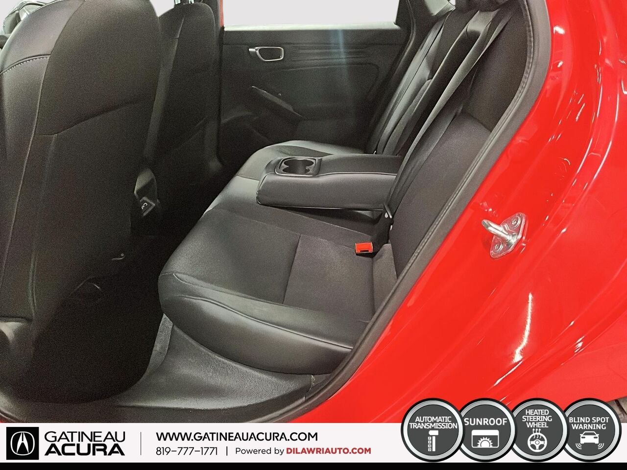 Honda Civic Sport 2022 Rouge Ottawa & Gatineau - photo #23