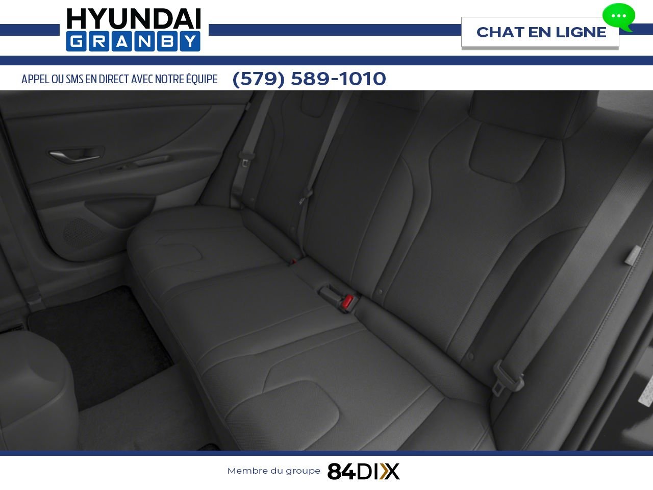 HYUNDAI Elantra 2026 Blanc Atlas Granby - photo #8