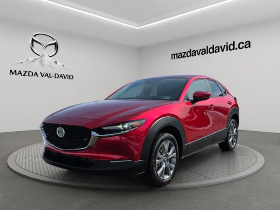 Mazda CX-30 GT, awd, toit ouvrant, Écran 360 degré, Navigation, chargeur sans fil pour cellulaire 2026 Rouge vibrant cristal métallisé