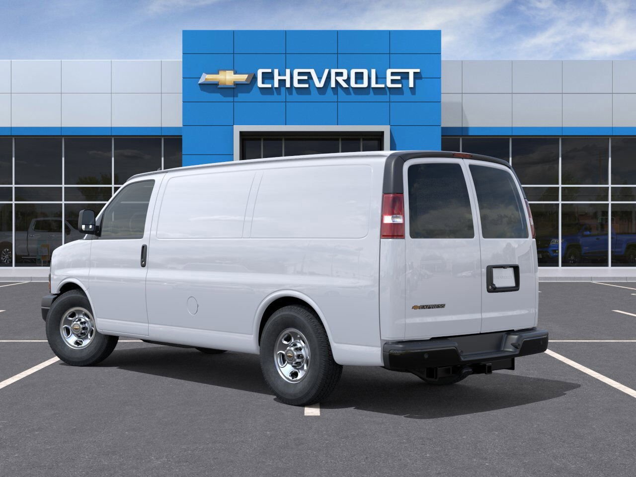 Chevrolet Fourgonnette Express utilitaire Traction arrière 2500 135 po 2025 Blanc sommet Ottawa & Gatineau - photo #2