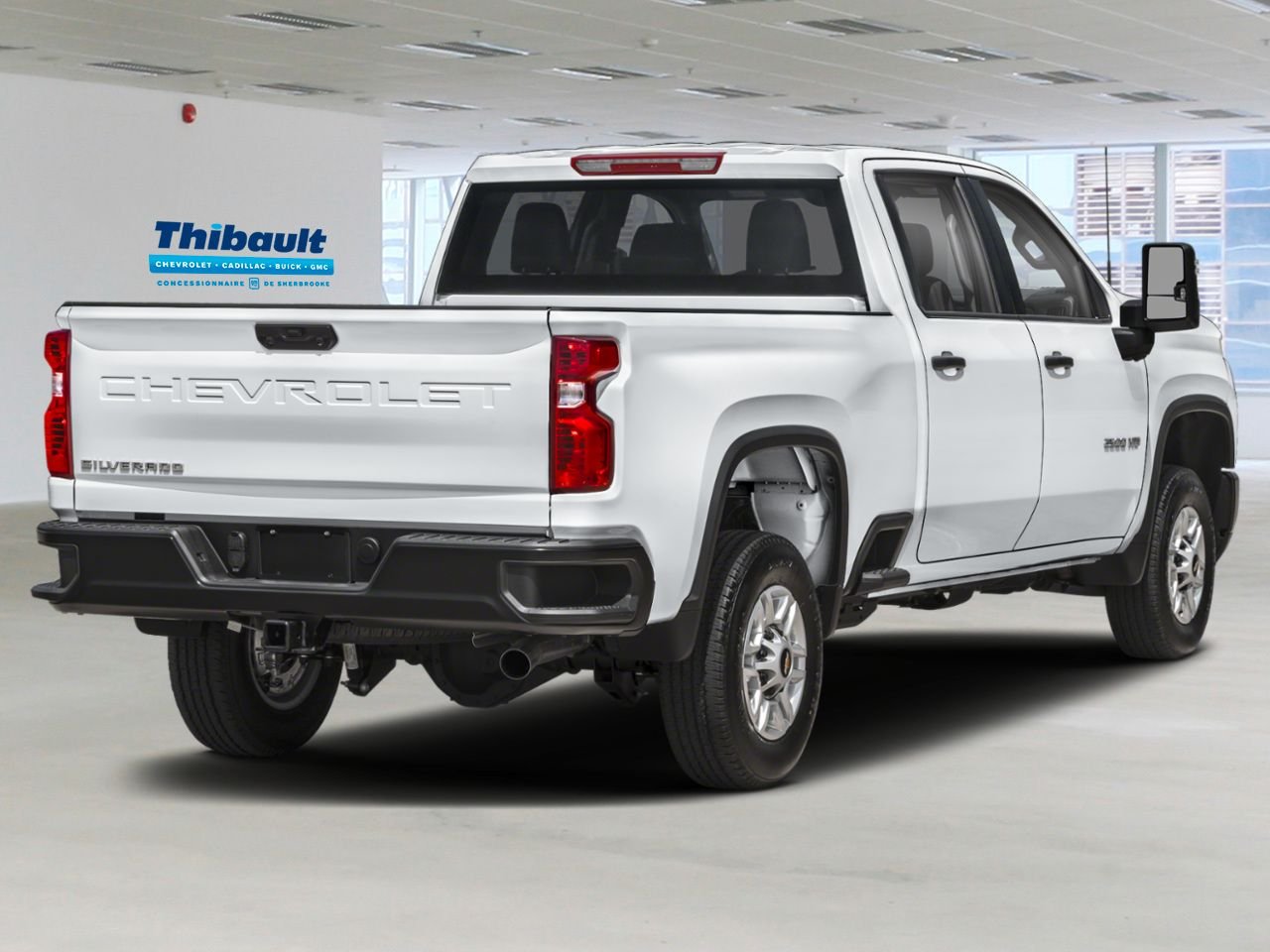 CHEVROLET SILVERADO 2500HD Custom cabine multiplace 4RM 172 po 2026 Blanc Sherbrooke - photo #2