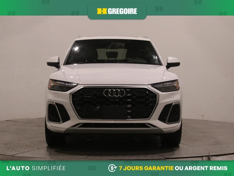 Audi Q5 821191 | Technik S AWD AUTO A/C CUIR TOIT NAV MAGS CAM RECU 2022 Blanc Laval - photo #1