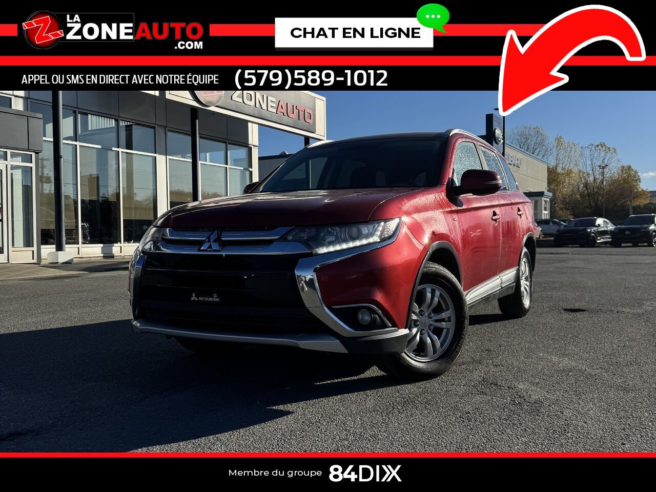 2018 Mitsubishi Outlander Red Granby - photo #0