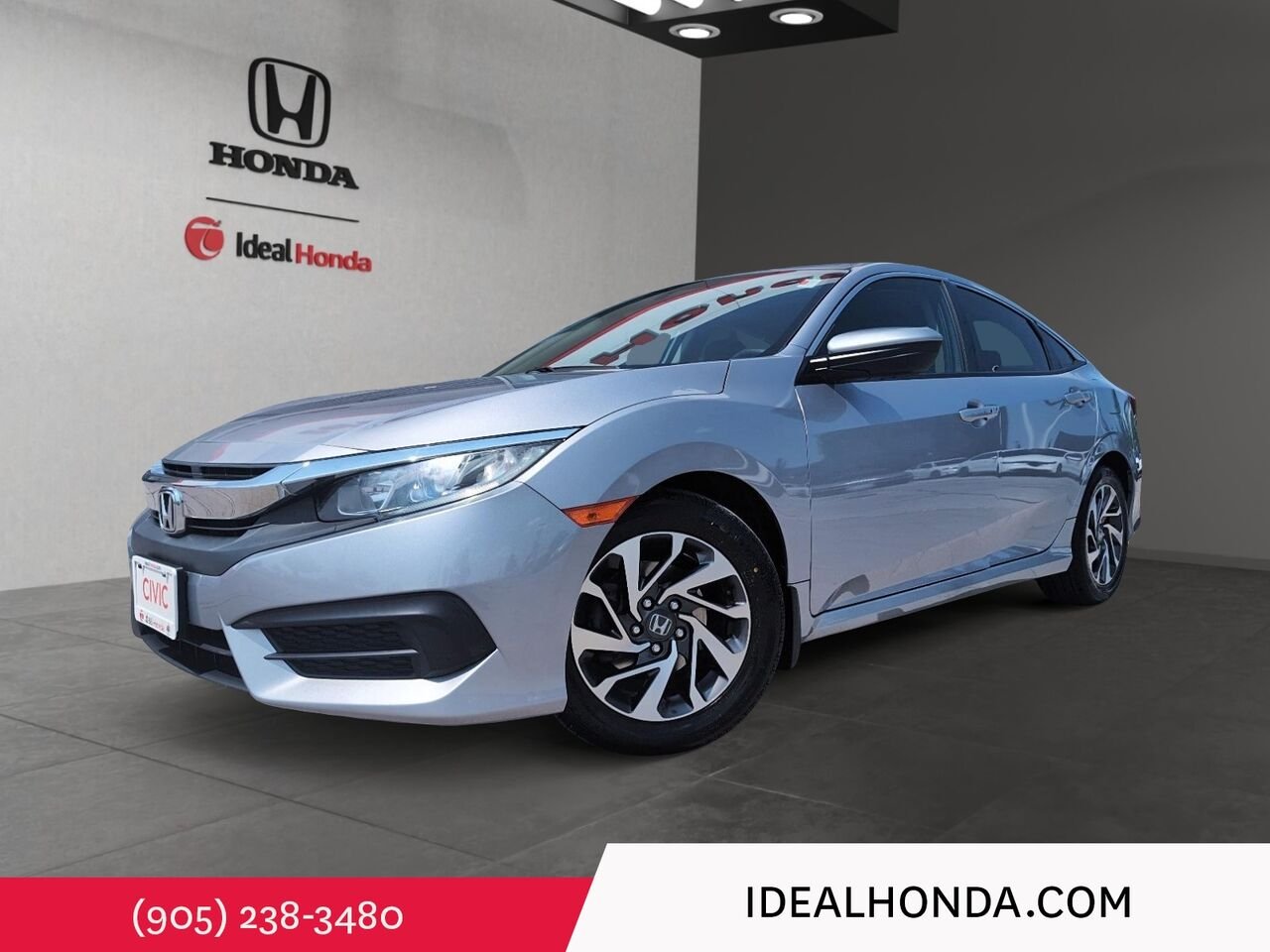 2016 Honda Civic Sedan Silver Mississauga - photo #0