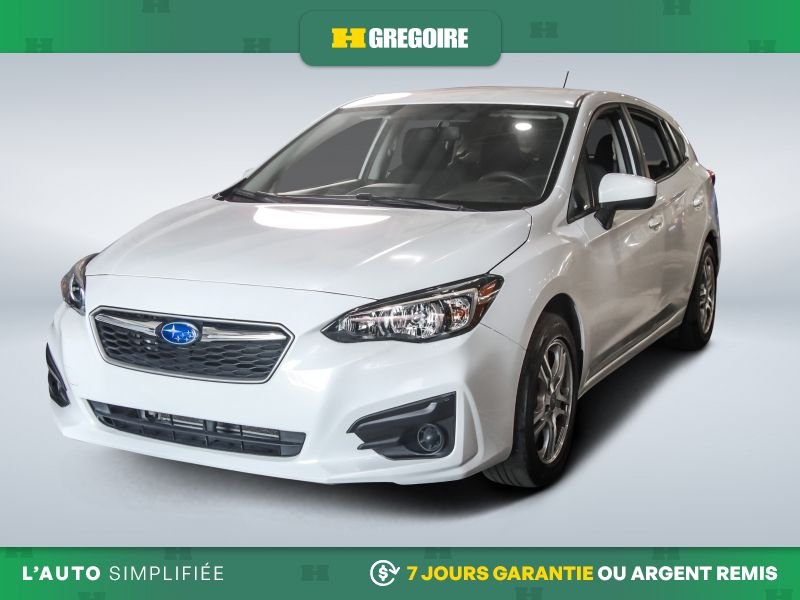 2019 Subaru Impreza White Saint-Eustache - photo #2