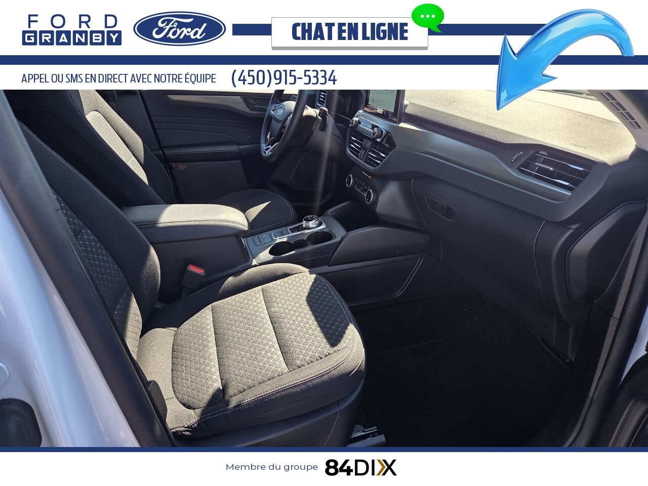 2025 Ford Escape White Granby - photo #21