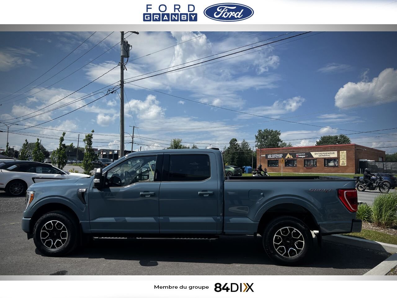 2023 Ford F-150 Blue Granby - photo #7