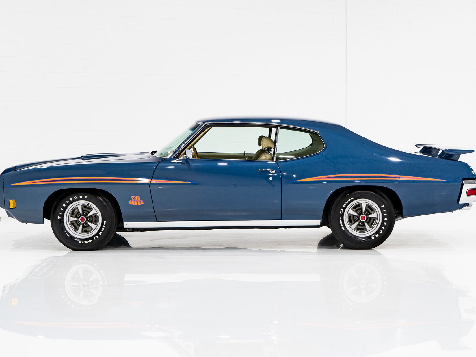 1970 Pontiac GTO The Judge Matching# Ram Air III 4-speed **PRIX EN USD** Blue Montreal - photo #25