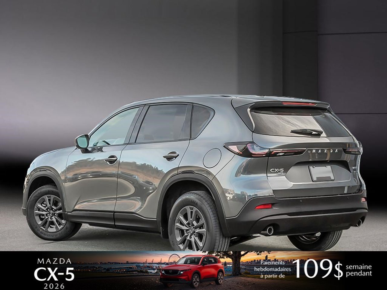 2026 Mazda CX-5 JM3KMAHA5T0152240 Machine Grey Metallic Mirabel - photo #3