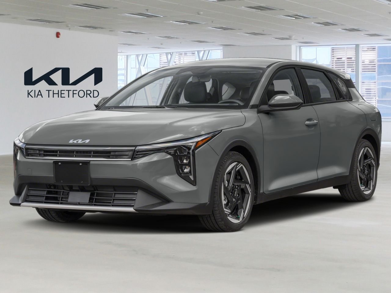 Kia K4 à hayon 2026 Gris acier Thetford Mines - photo #0