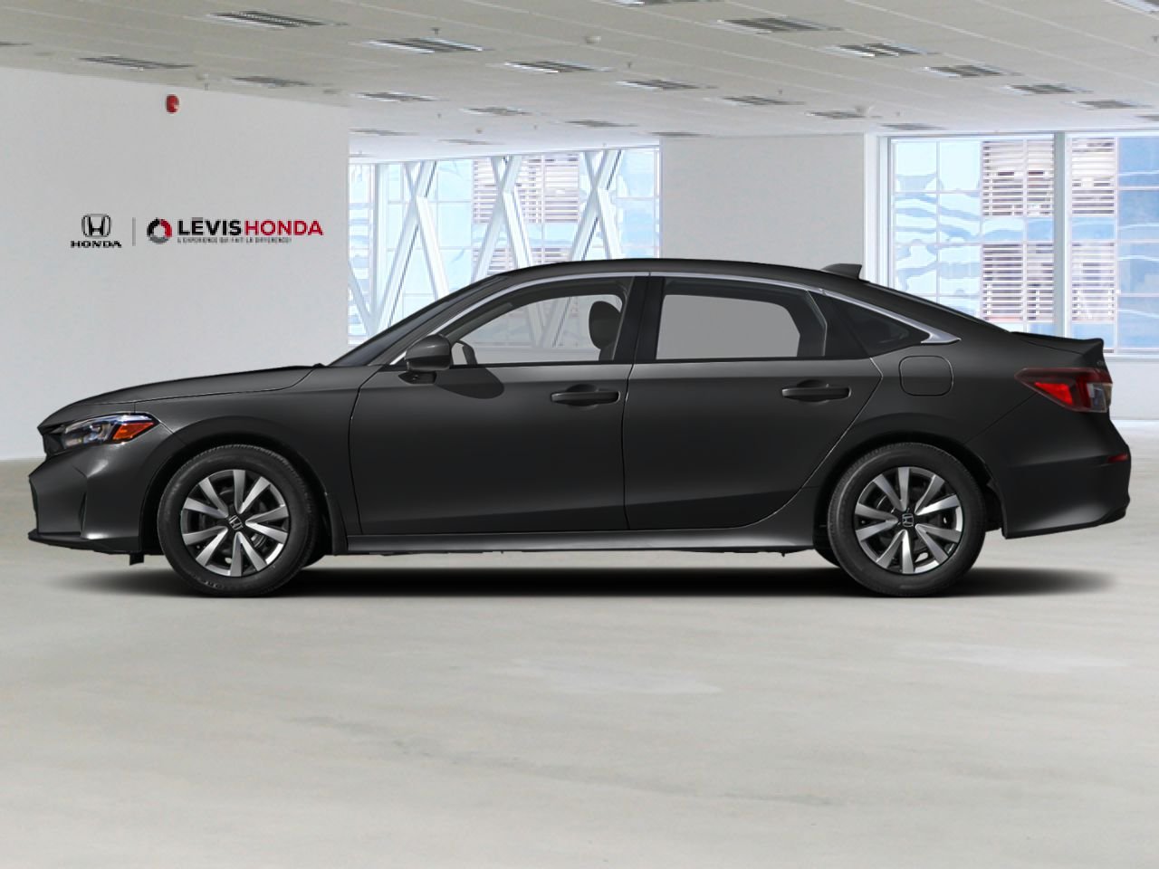 HONDA Civic Berline LX CVT 2026 Noir cristal nacré Lévis - photo #2